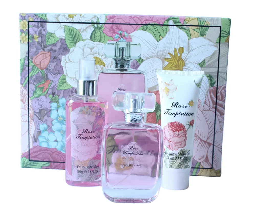 Viva Geluk Private Label Parfum Geur 3 Stuks Body Mist Set Met Body Spray Parfum