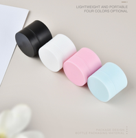 Pot en plastique PP à double paroi vide pour crème, disponible en 5g / 10g / 15g / 20g / 30g / 50g / 100g