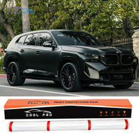 Film de protection PPF noir piano de qualité supérieure pour voiture, film de protection de peinture automobile TPU super brillant anti-décoloration, film de protection de peinture automobile TPU