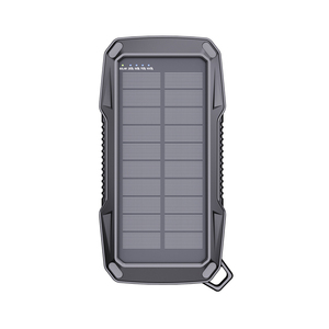 IP65 Solar Power Bank 10000mAh,Fast Wireless Power Bank Built in <b>Cable</b>, Power Bank With LED,Safe-Protection - Product Image 2