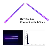 Meilleure vente uva uvb uvc 90cm/120cm de long 365nm 10w uv led barre de croissance pour plantes en croissance/floraison/floraison