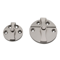 Loquet de porte marin robuste en acier inoxydable 180 °   Serrure de placard à bouton rotatif, quincaillerie durable pour cabine de bateau ou de yacht