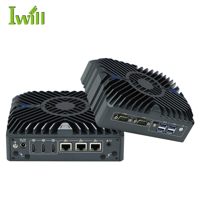 Direct Sales Mini Computer 12th Gen in Tel Core I5  Desktop Computer Pc 2COM 3HD Compact Industrial Computer  for Linux Win
