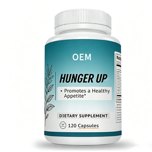 <span class=keywords><strong>Nutri</strong></span> Hunger Up 120 Capsule OEM Integratore che Favorisce un Appetito Sano, Formula di Supporto per la Gestione del Benessere Dietetico - Product Image 1