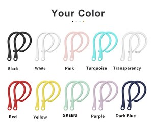 Crochet d'écouteur en silicone anti-perte, pour <span class=keywords><strong>Airpods</strong></span> sans fil - Product Image 6