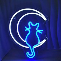 Grenzüberschreitend Beliebtes LED-Neonlicht Hochtransparent Dimmbar USB-Betrieben für Außenbereich Schlafzimmer Spielzimmer Wanddekoration Festlich