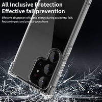 2024 acrylique transparent avec étuis de téléphone portable pare-chocs pour Samsung s24 ultra Galaxy s23 FE s22 plus s21