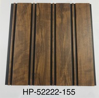 Paneles Acústicos de PVC Impermeables con Base Negra Moderna, Precio de Fábrica, para Baño y Oficina en Casa