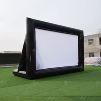 Écran de cinéma gonflable de Offre Spéciale et écran de cinéma gonflable de projecteur extérieur avec la chaise gonflable