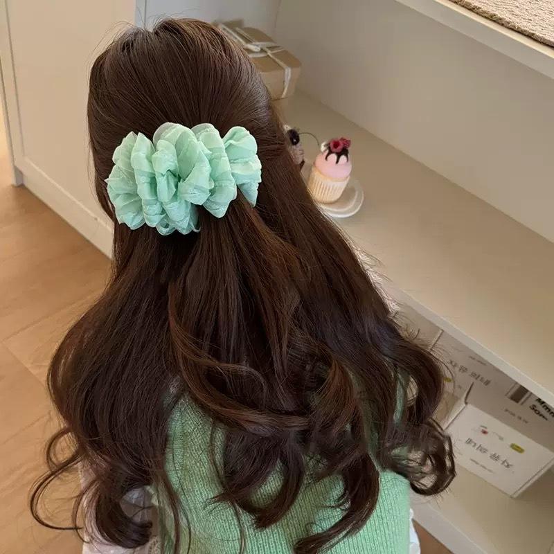 Clip banane nuage vert