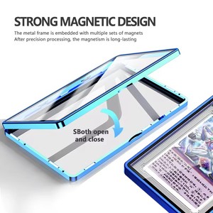 Usine magnétique métal UV protection aluminium classé porte-cartes PS/A BGS CCIC CGC PCG support d'affichage multi couleur pare-chocs garde - Product Image 5