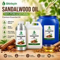 Huile Essentielle de Bois de Santal 100% Pure Biologique en Vrac, Issu de la Corte, pour Massage Corporel, Nourrissante pour la Peau, Éclaircissante, Douceur Olfactive