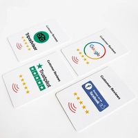 Carte de visite en plastique PVC personnalisée avec code QR programmable, NFC 13,56 MHz 213/215/216, paiement, utilisation hôtelière, étanche, ISO 14443A