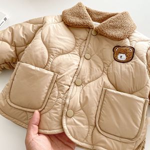 <span class=keywords><strong>Veste</strong></span> en coton ours en peluche pour enfants 0-5 ans vêtements d'hiver pour enfants pour garçons et filles Style dessin animé avec <span class=keywords><strong>veste</strong></span> en coton - Product Image 5
