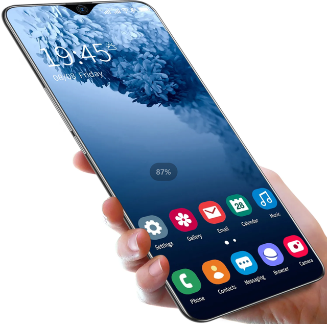 New Arrival Note 30+ 7.3 Inches Full Screen Smartphone 16GB+1TB 5G Mobile Phone Big Battery Best Selling Cell English French