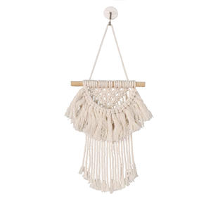 Nuevo Kit de macramé, decoración colgante nórdica para habitación de niños, <span class=keywords><strong>tapiz</strong></span> colorido tejido a mano DIY para sala de estar y dormitorio - Product Image 1