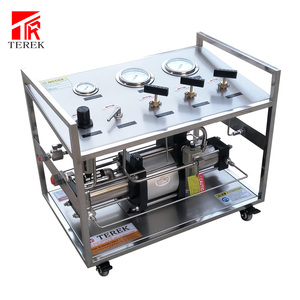 Pompe à air pneumatique TEREK GU-GTC, pompe à air à <span class=keywords><strong>double</strong></span> entraînement pour banc, grand débit, cadre en acier inoxydable - Product Image 1