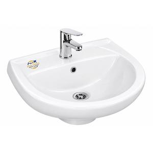 Lavabo de Cerámica Moderno para Baño, Sanitario Elegante con Acabado Liso, Diseño de Fácil Limpieza para Hogar, Hotel, Restaurante - Product Image 2