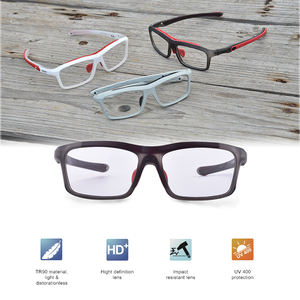 ファッションスポーツグラスメンズ眼鏡近視処方メガネTR90フレームバスケットボールアイウェア - Product Image 2