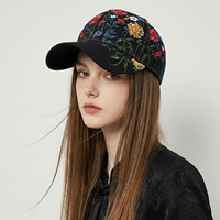 Gorra de béisbol de sarga con bordado personalizado estilo chino, estampado completo de alta calidad, moderna, ajustada, de 6 paneles, unisex