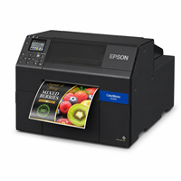 Rouleau d'étiquettes en papier synthétique imperméable mat brillant pour imprimante jet d'encre Epson ColorWorks C6500 C7500 C4000