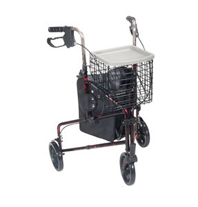 Mason Foldable Steel <strong>Three</strong> <strong>Wheels</strong> Rollator <strong>Walker</strong> - Product Image 1