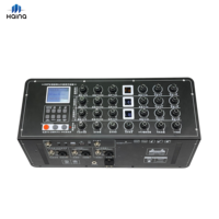 Carte d'amplification audio Bluetooth 5.0 haute puissance à quatre canaux 100W 4Ohm, module d'amplificateur de classe D avec écran LCD