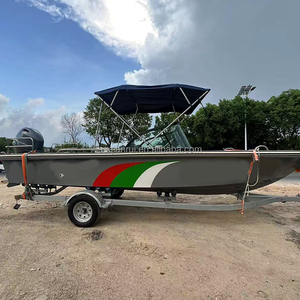 Venta al por Mayor de Barcos de Pesca de Casco Abierto de 5-7m, Embarcación de Fibra de Vidrio Resistente Estilo <span class=keywords><strong>Panga</strong></span> para Pesca Marina y Transporte, Logotipo Personalizado Disponible - Product Image 2