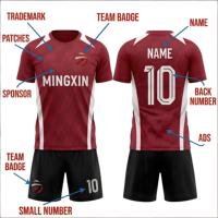 Maillot de football léger et respirant de qualité supérieure pour la production en gros par les fabricants