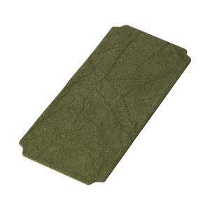 Chinese Retro Tie Dye Canvas Tea Mat Grey Double Sided Waterproof Zen Tea Ceremony Table Runner Place Mat - Product Image 5