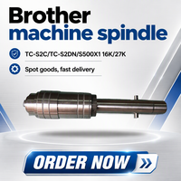 Spindle BT30 TC-S2C 16KRPM, CNC Brother SPINDLE TC-S2DN 27K SPINDLE ASSY S500X1, Tersedia, Suku Cadang Mesin CNC Poros Penjepit
