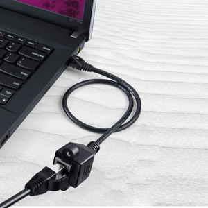 Câble USB Cat 5e mâle-mâle à montage sur panneau avec vis pour caméra et ordinateur (gaine en PVC) - Product Image 6