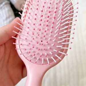 <span class=keywords><strong>Brosse</strong></span> à cheveux ronde <span class=keywords><strong>de</strong></span> salon <span class=keywords><strong>en</strong></span> <span class=keywords><strong>plastique</strong></span> à coussin d'air souple avec logo personnalisé pour femmes, vente <span class=keywords><strong>en</strong></span> gros - Product Image 2