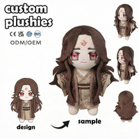 Fabricant de jouets en peluche personnalisés OEM/ODM, mini singe en veste traditionnelle, canard en peluche, porte-clés en coton PP pour anniversaire d'enfants
