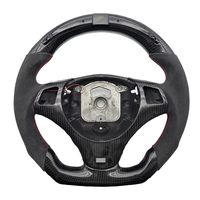 Nouveau volant en fibre de carbone LED noir M Performance pour BMW E90, accessoire automobile