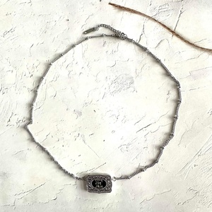 Phụ Nữ Mới <span class=keywords><strong>C</strong></span>ủa Ban Đầu Nổi Vành Đai Khóa Vòng <span class=keywords><strong>C</strong></span>ổ Bạ<span class=keywords><strong>c</strong></span> <span class=keywords><strong>C</strong></span>á Nhân Mặt Dây Chuyền Vòng <span class=keywords><strong>C</strong></span>ổ Phương Tây Đồ Trang Sứ<span class=keywords><strong>c</strong></span> <span class=keywords><strong>C</strong></span>ủa Phụ Nữ Quà Tặng - Product Image 3