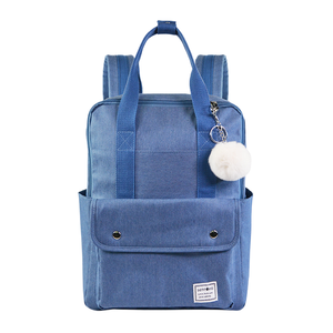 Unisex Large Capacity Waterproof Laptop <b>Backpack</b> Custom New Popular Design; Made From Polyester for Daily Use by <b>Students</b> - Product Image 1