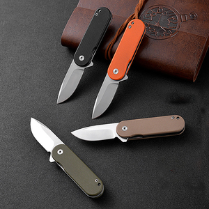 Coltello Multifunzionale in Acciaio Inox, Mini Coltello Tattico per Caccia, Campeggio ed Escursionismo con Manico in G10 - Product Image 5