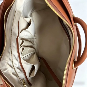Fashion PU Leather Shoulder Bag Wholesale Supplier Customization OEM ODM Solid Color Simple Style <b>Purse</b> - Product Image 2
