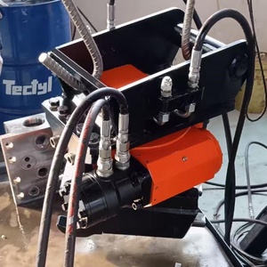 Attache rapide hydraulique rotative à 360° GJEM GJRH16 avec verrou de sécurité anti-chute, coupleur robuste pour excavatrice - Product Image 3