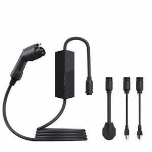 เครื่องชาร์จแบบพกพา nacs 9.6kW 40A แบบเทสลามาใหม่พร้อมพอร์ตชาร์จที่สามารถเปลี่ยนได้ NEMA (NEMA 5-15P 6-20P <span class=keywords><strong>14</strong></span>-50P) - Product Image 4