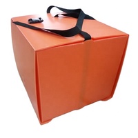 Boîte à pizza, nouilles et jus en polypropylène ondulé de 5 mm, recyclable, stabilisé aux UV, certifié ISO9001, pour livraison alimentaire en moto