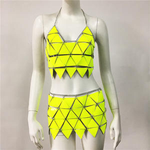 JL041 Mini micro bikini extrême pour filles sexy, maillot de bain deux pièces, haut de bikini, jupe, costumes sexy pour femmes, soirée club - Product Image 3