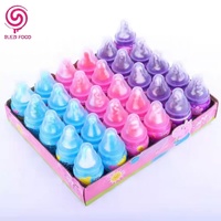 Nouvelles Sucettes en Gros pour Bébés, Sucettes Fruitées Multicolores en Poudre Dure, Boîte de Remplissage, Durée de Conservation 24 Mois pour Enfants