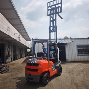 Used Toyota 30 Gasoline Forklift 3 Ton Original Japan FG30 LPG Forklift Engine 4500kg Weight Good Condition in Stock - Product Image 5