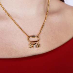 Collier pendentif DIY décontracté en acier inoxydable plaqué or 14k 18k, anti-ternissement, personnalisé, pour hommes et femmes - Product Image 4