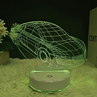 Projecteur Océan Anime Gamer Mini, Veilleuse Holographique à Effet Visuel 3D Dimmable, Veilleuse Anime LED