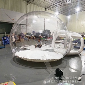 Ngoài trời Inflatable bong bóng không khí lều với đường hầm Đảng rõ ràng đến Lều Inflatable bong bóng lều - Product Image 4