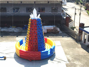 Meistverkaufte Tragbare Gebrauchte Aufblasbare Kletterwand für Kinder und Erwachsene zu Verkaufen - Product Image 3