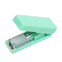 Großhandel Handbuch Mini Macaron Farbe Schule Briefpapier 12 Kleine Hefter Büro Arbeit sparen Mini Student tragbar 20